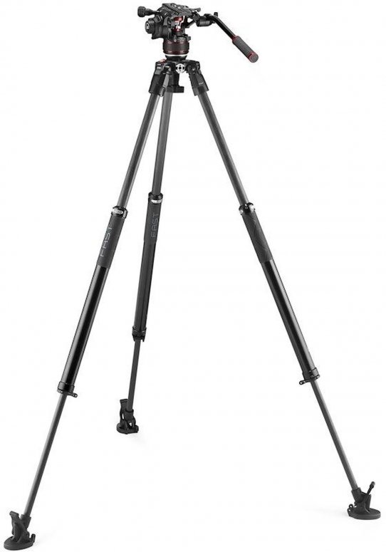 Manfrotto Nitrotech 608 mit 635 Carbon Stativ