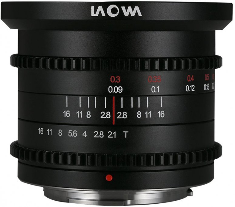 Technische Daten  LAOWA 6mm f2,1 Zero-D Cine für MFT B-Ware