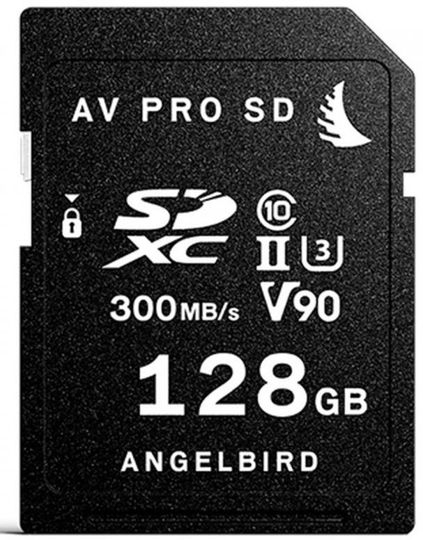 Technische Daten  Angelbird 128GB V90 SD Karte AV PRO UHS-II