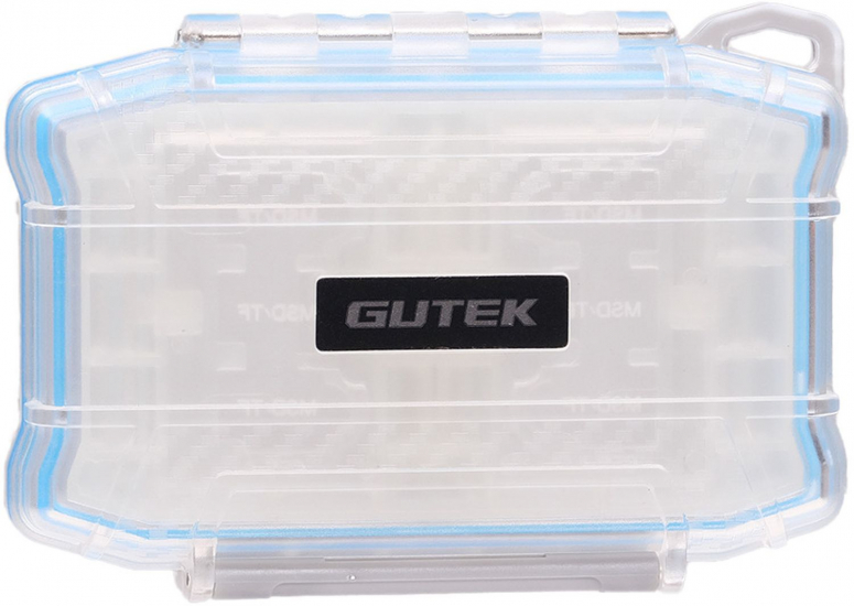 GUTEK Tortoise T-MCC-1 Speicherkartenbox f. 32 Karten 8xSD,12xMSD,4xCF