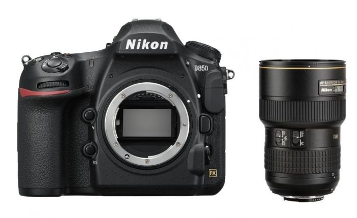 Zubehör  Nikon D850 + AF-S 16-35mm f4 G ED VR