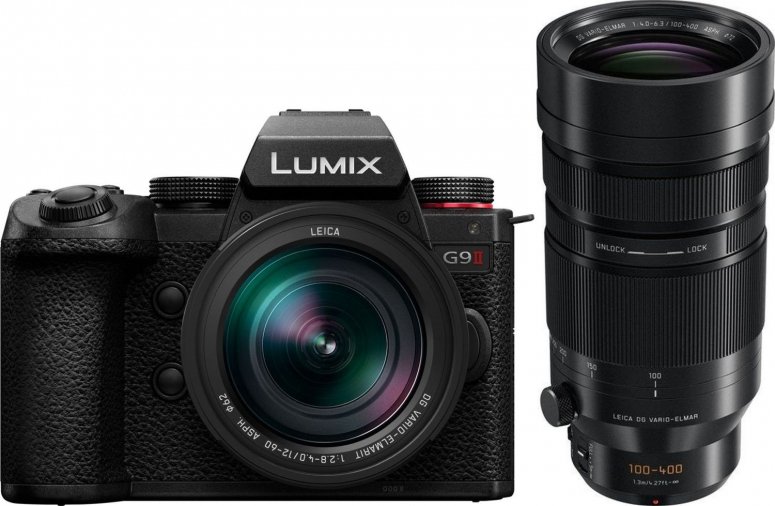 Technische Daten  Panasonic Lumix G9 II + Leica 12-60mm + Leica DG 100-400mm f4,0-6,3