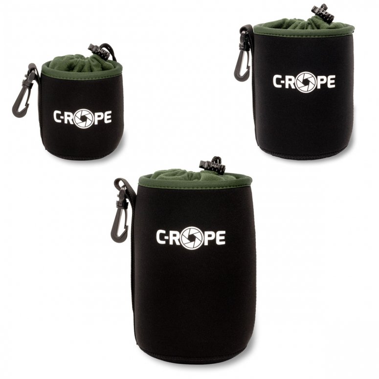 C-Rope neoprene lens bag V2 set S, M, L