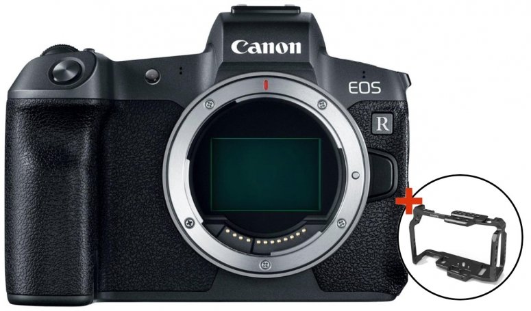 Canon EOS R Gehäuse + SmallRig Cage