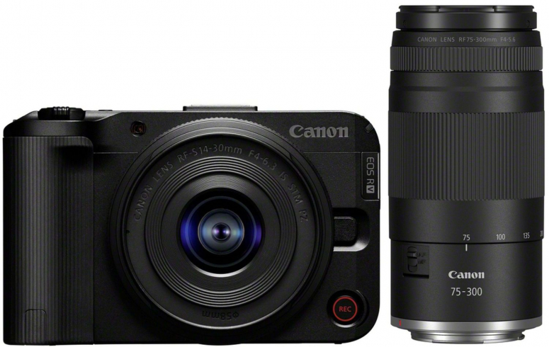 Canon EOS R50V + 14-30mm f4-6,3 PZ Kit + RF 75-300mm f4-5,6