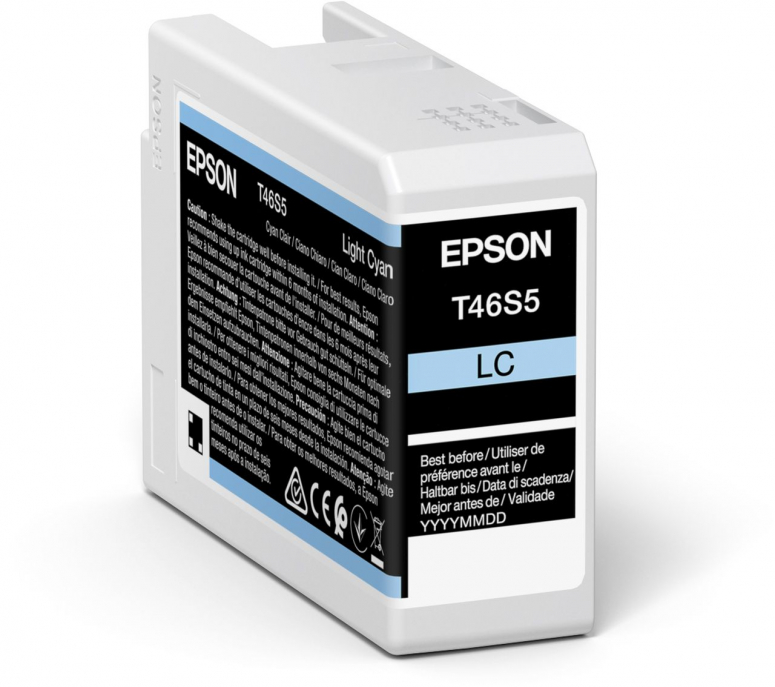 Technische Daten  Epson Patrone C13T46S500 Light Cyan 25ml für P700