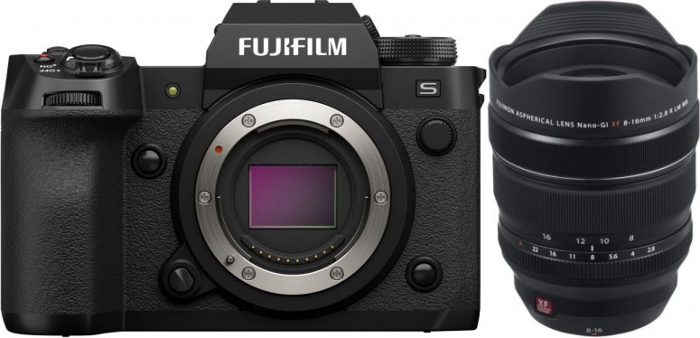 Caractéristiques techniques  Fujifilm X-H2S + XF 8-16mm f2,8 R LM WR
