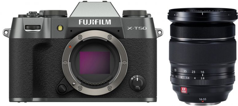 Technische Daten  Fujifilm X-T50 Anthrazit + XF 16-55mm f2,8 R LM WR