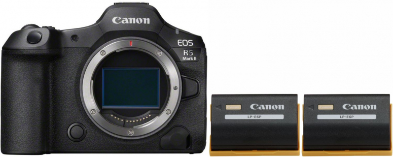 Canon EOS R5 II + 2x Canon Batterie LP-E6P