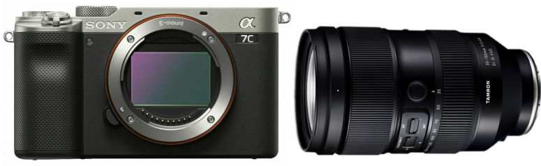 Sony Alpha ILCE-7C argent +Tamron 35-150mm f2-2,8