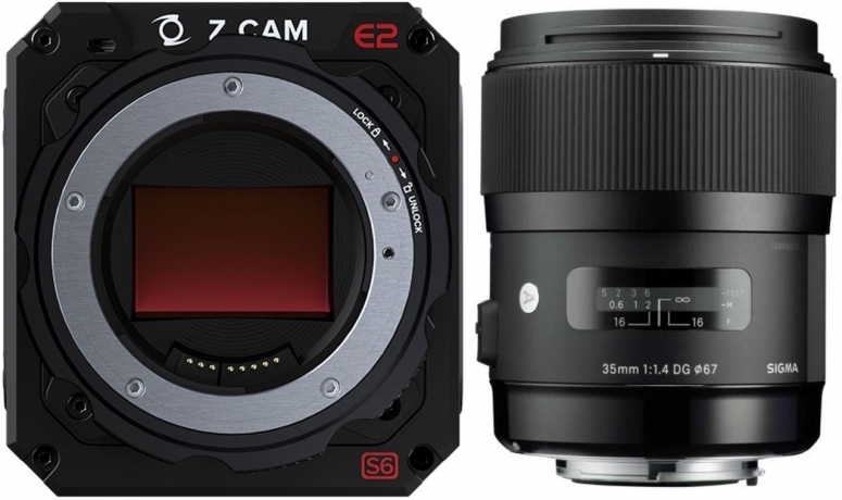 Z-Cam E2-S6 + Sigma 35mm f1,4 DG HSM