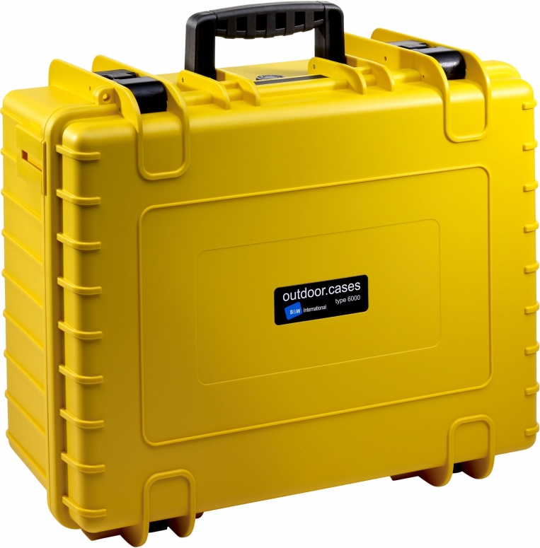 Technische Daten  B&W Case Type 6000 Notfallkoffer gelb