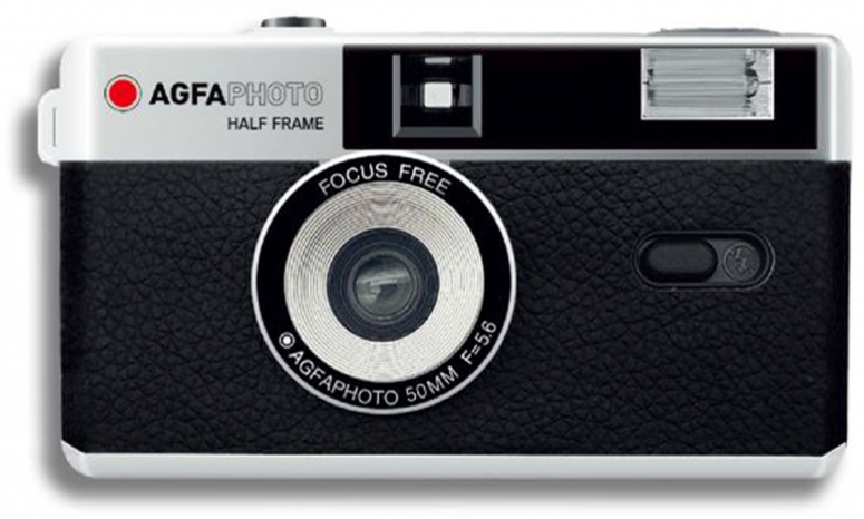 AgfaPhoto Reusable Half Frame Photo Camera black