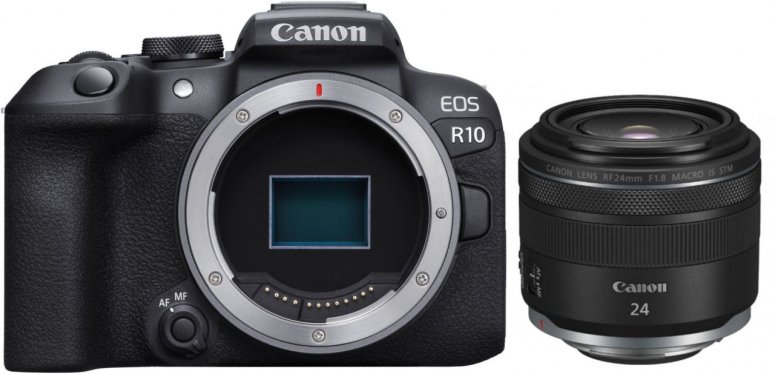 Zubehör  Canon EOS R10 + RF 24mm f1,8 Macro IS STM