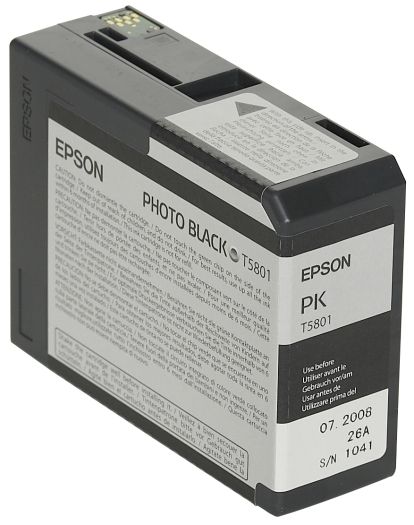 Technische Daten  Epson Tinte Black T5801