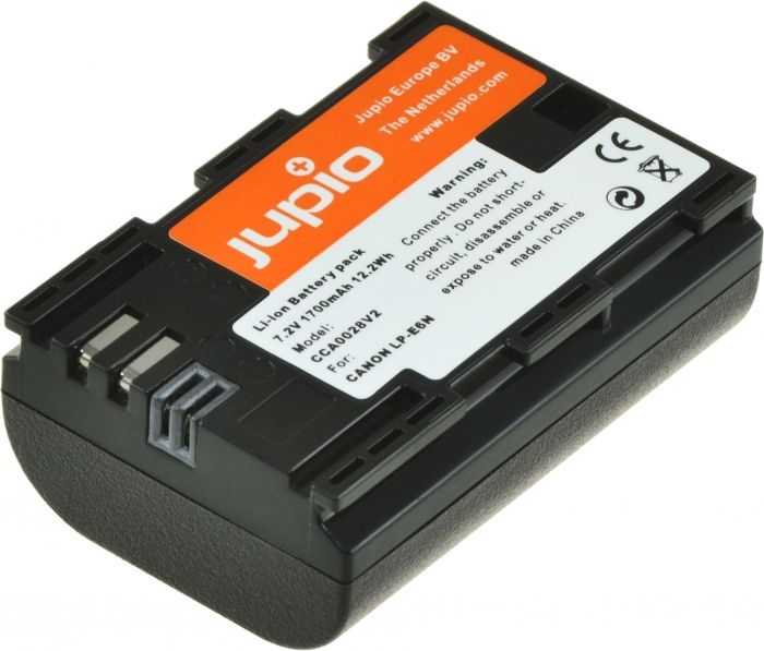 Caractéristiques techniques  Batterie Jupio Canon LP-E6n - NB-E6n