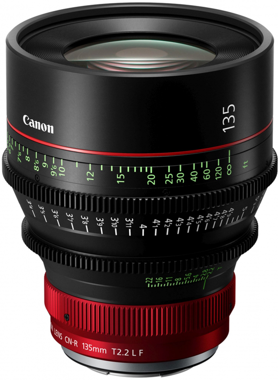 Canon CN-R 135mm/T2,2 L F (Meter) RF Prime Objektiv