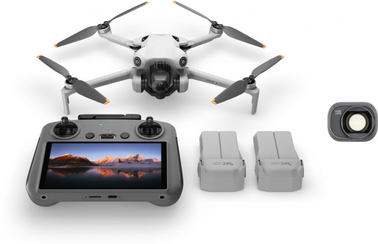 Technical Specs  DJI Mini 4 Pro Fly More Combo + RC 2 + Wide Angle Lens