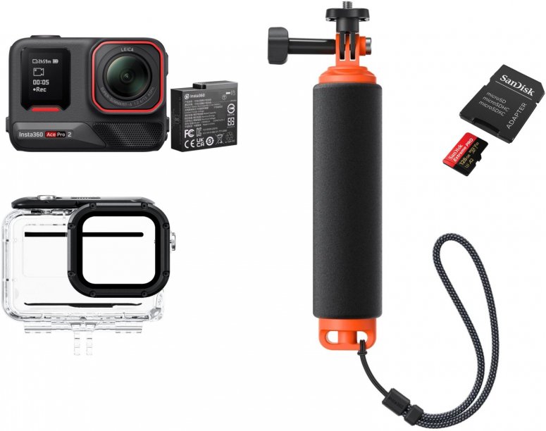 INSTA360 Ace Pro 2 Single Battery Tauch-Bundle