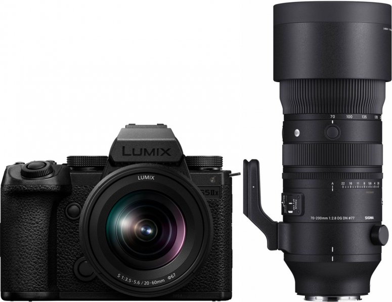 Technical Specs  Panasonic DC-S5 IIX + S 20-60 + Sigma 70-200mm f2.8 DG DN OS (S)