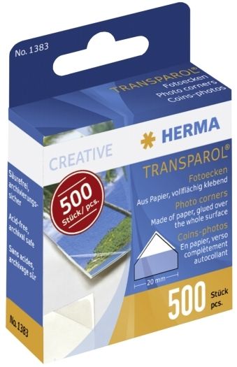 Herma Transparol Fotoecken 500 Stück (1383)