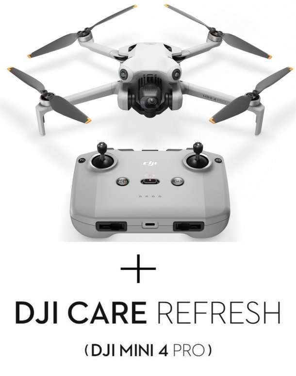 DJI Mini 4 Pro + RC-N2 + Care Refresh 2 ans