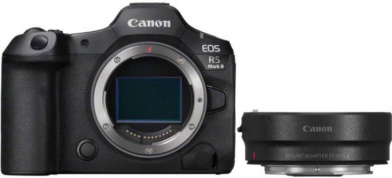 Technische Daten  Canon EOS R5 II + Canon Bajonettadapter EF-EOS R