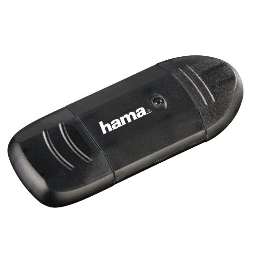 Hama USB 2.0 Kartenleser Schwarz 114731