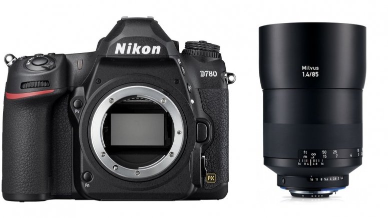 Zubehör  Nikon D780 + ZEISS Milvus 85mm f1,4