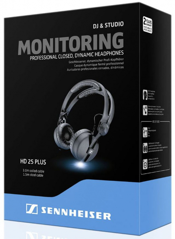 Sennheiser HD 25 PLUS headphones Foto Erhardt