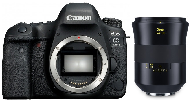 Zubehör  Canon EOS 6D Mark II + ZEISS Otus 100mm f1,4