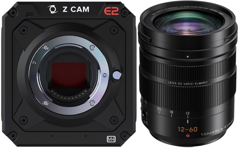 Z-Cam E2-M4 + Panasonic Lumix G Vario Leica 12-60mm f2,8-4,0 OIS