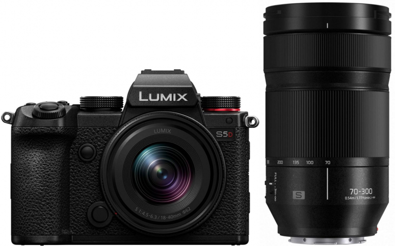 Panasonic Lumix DC-S5D + S 18-40mm + S 70-300mm f4,5-5,6 O.I.S