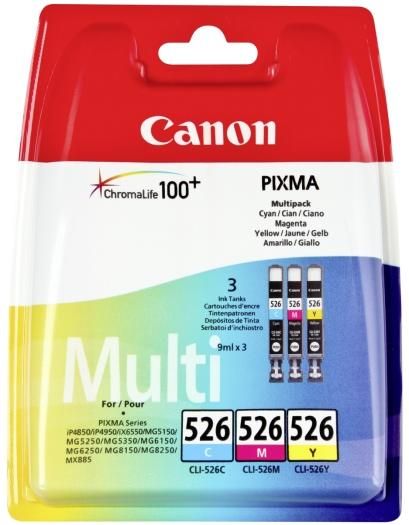 Technical Specs  Canon CLI-526C/M/Y 454B001