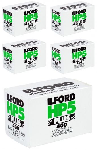 Ilford HP 5 Plus 135-36 5er Pack