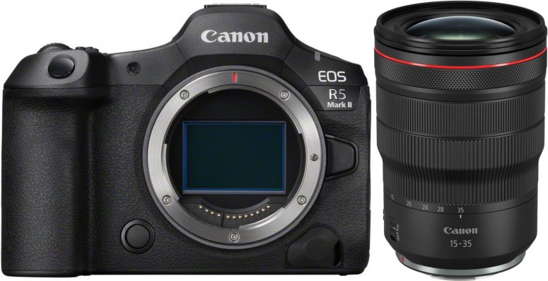 Technische Daten  Canon EOS R5 II + RF 15-35mm f2,8 L IS USM