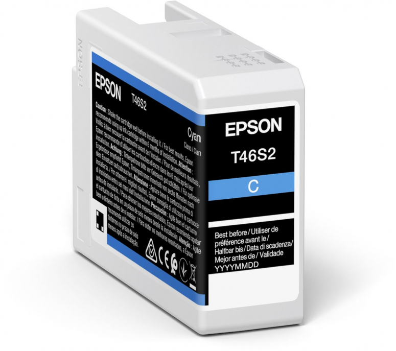 Technische Daten  Epson Patrone C13T46S200 Cyan 25ml für P700