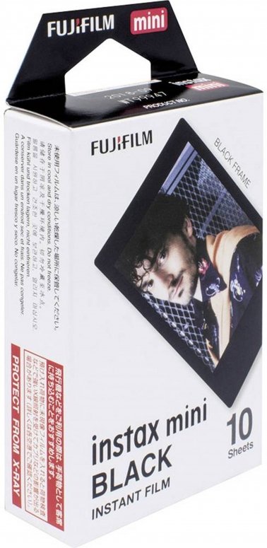 Fujifilm Instax Film Mini cadre noir
