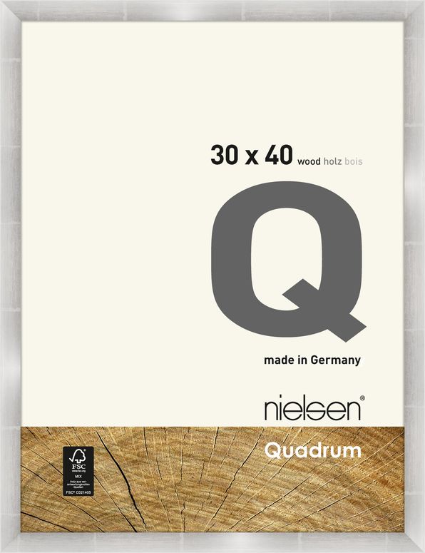 Nielsen Holzrahmen 6530008 Quadrum 30x40cm anthrazit