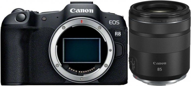 Zubehör  Canon EOS R8 + RF 85mm f2 MACRO IS STM