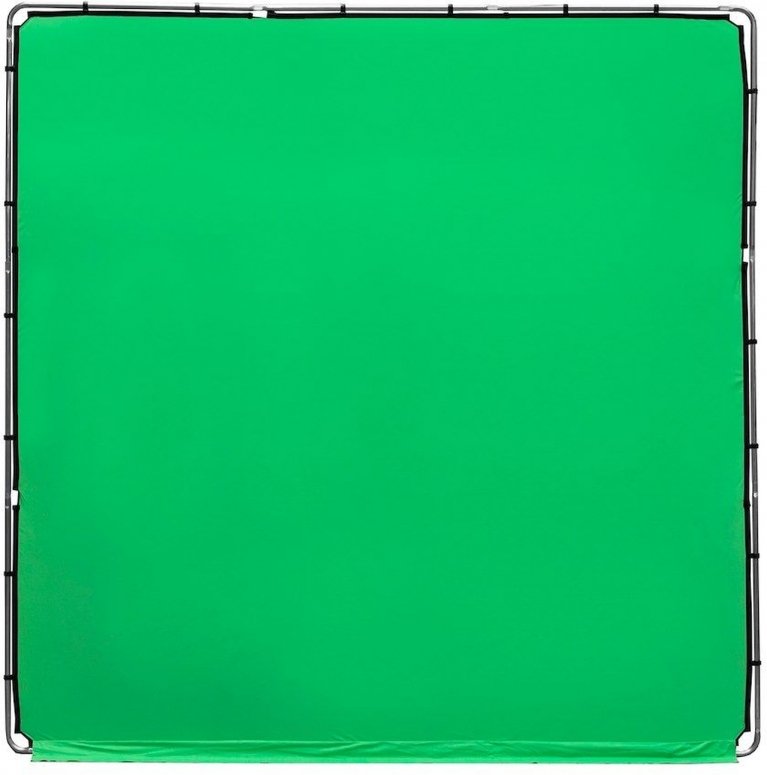 Manfrotto LR83350 StudioLink Chroma Key Green Screen Kit 3x3m