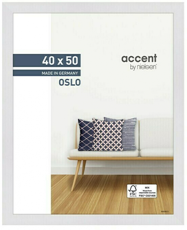 Nielsen wooden frame 299271 Oslo 40x50cm white