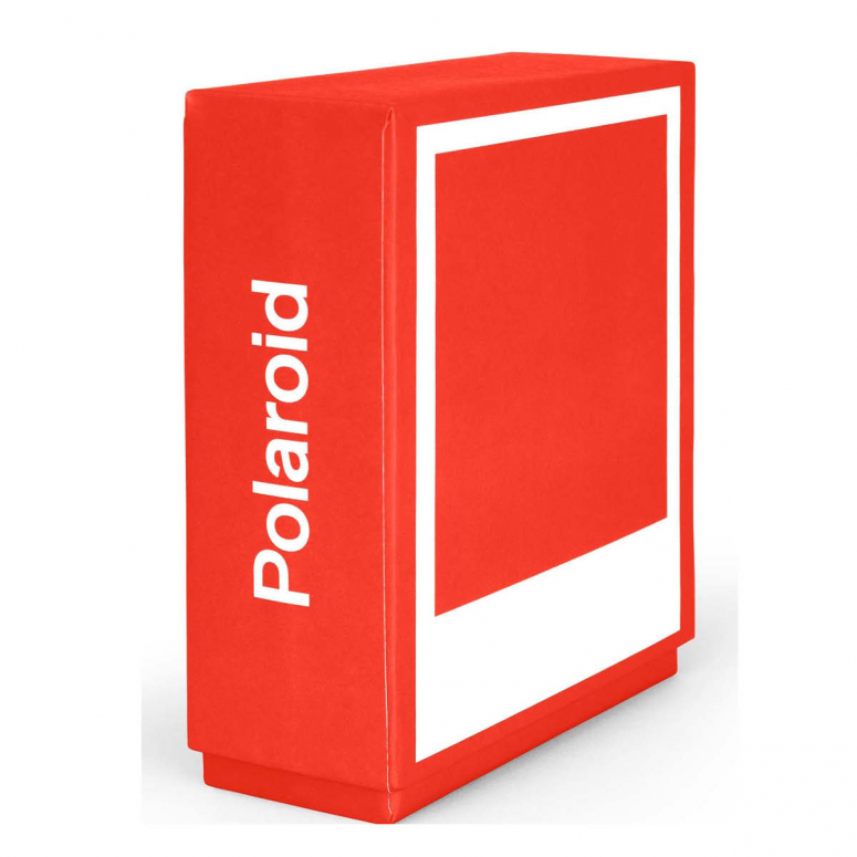 Polaroid Boîte à photos rouge