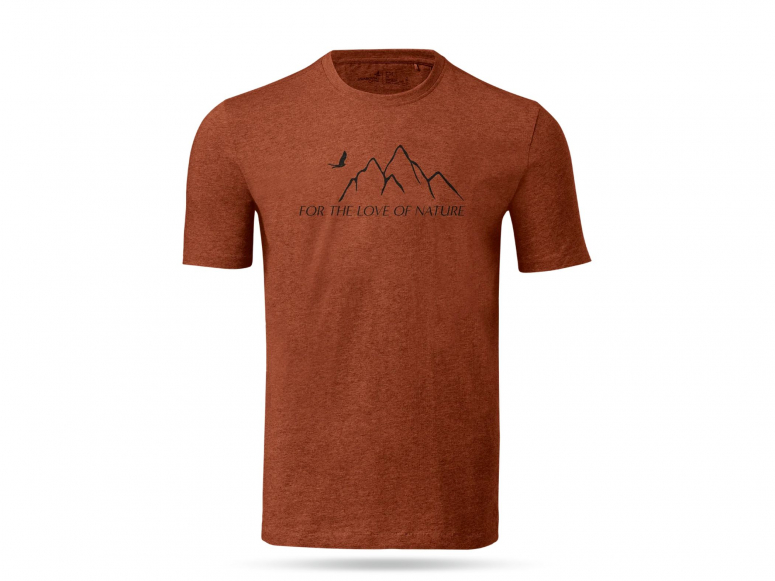 Swarovski T-Shirt Mountain Herren Orange Gr. 3XL