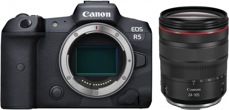 Technische Daten  Canon EOS R5 + RF 24-105mm f4 L IS USM