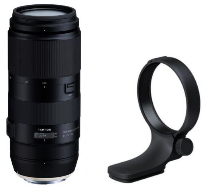 Tamron 100-400mm f4.5-6.3 Di VC USD Canon + tripod clamp