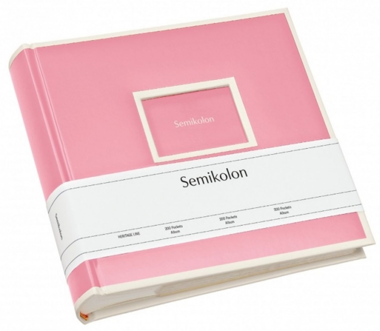 Semikolon 200 Pockets Album 364066 flamant rose