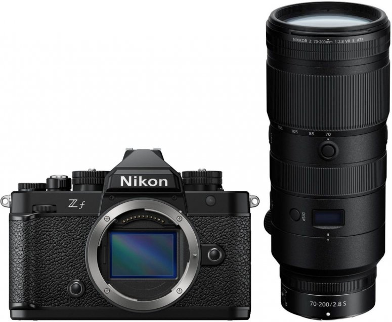 Caractéristiques techniques  Nikon Boîtier Z f + Nikkor Z 70-200mm f2,8 VR S