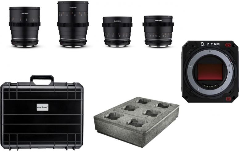 Accessories  Z-Cam E2-F6 + Samyang MF 24/35/50/85 MK2 VDSLR Case Set Canon EF