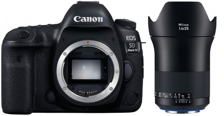 Technische Daten  Canon EOS 5D Mark IV + ZEISS Milvus 25mm f1,4